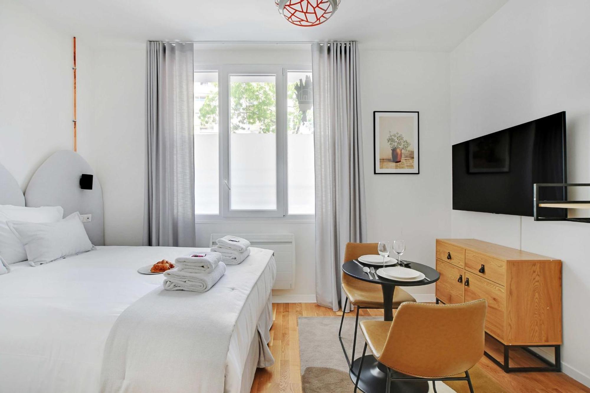 Residence Des Poissonniers Paris Eksteriør billede